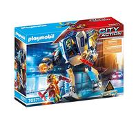 PLAYMOBIL City Action 70571, Robot della Polizia e Bandito, dai 4 ai 10 Anni