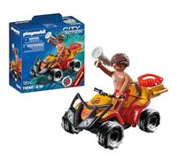 Playset Playmobil City Action Rescue Quad 18 Pezzi 71040