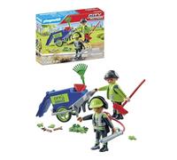 Playmobil 71434 squadra di pulizia per bambini dai 4 anni