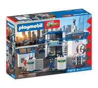 PLAYMOBIL Police Command Center Set da gioco con statuine, centro di comando