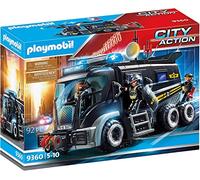 PLAYMOBIL City Action 9360, Veicolo Unità Speciale con luci e suoni, Dai 5 anni