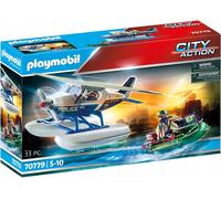 PLAYMOBIL City Action Idrovolante Polizia E Bandit 70779 Con Barca Gonfiabile