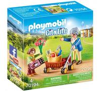 Playmobil City Hospital Nonna con bambina