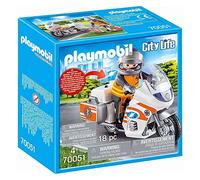 PLAYMOBIL City Life 70051, Moto Pronto Intervento