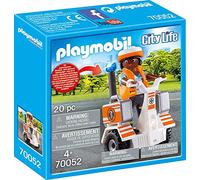PLAYMOBIL City Life 70052, Balance Scooter Emergenze per Bambini dai 4 Anni