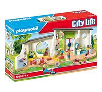 PLAYMOBIL City Life 70280 - Asilo "Arcobaleno" con luci e suoni, Dai 4 anni