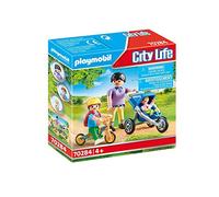 PLAYMOBIL City Life 70284 Mamma con Bambini, dai 4 Anni