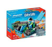 PLAYMOBIL City Life 70292, Gift Set Go Kart, dai 4 Anni
