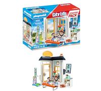 Playmobil Set gioco Pediatra (70818) City Life Starter Pack – dai 4 anni