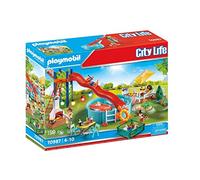PLAMOBIL 70987 FESTA IN PISCINA CON SCIVOLO