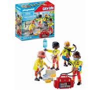 PLAYMOBIL City Life 71244 Team di Soccorso, con Molti Accessori, Giocattolo dai