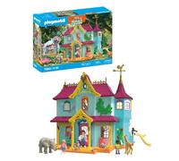 PLAYMOBIL Colorful Animal Villa Set da gioco con statuine, degli animali colorata