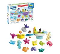 PLAYMOBIL Colorful Bath Fun Advent Calendar Set da gioco con statuine, JUNIOR &