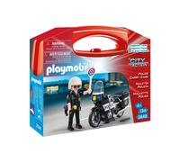 Playmobil Costruzione City Action Carry case Polizia Multicolore