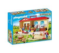PLAYMOBIL Country 4897, Fattoria Portatile per Tutti Gli Amanti della Fattoria e degli Animali dai 4 Anni