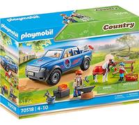 PLAYMOBIL Country 70518, Maniscalco con Pickup, con Effetti Luminosi, dai 4 Anni