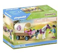 PLAYMOBIL Country 70998 Carrozza con Pony, Giocattolo per Bambini dai 4 Anni