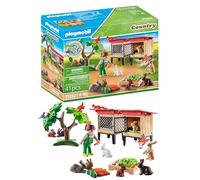 Playmobil country 71252 recinto dei conigli per bambini dai 4 anni in su