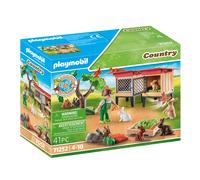 Playmobil country 71252 recinto dei conigli per bambini dai 4 anni in su