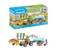 PLAYMOBIL 71442 TRATTORE CON RIMORCHIO E CISTERNA