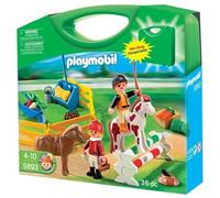 Playmobil Country Valigetta Cavalieri E Pony 5893
