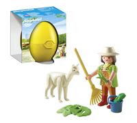 Playmobil Custode Dello Zoo Con Gioco Di Costruzione Di Alpaca