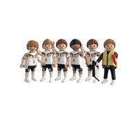 PLAYMOBIL DFB | Set da collezione 1 | Mondiali di calcio con Florian Wirtz, Jonathan Tah, Nick Woltemade, Joshua Kimmich, Waldemar Anton & Trainer | 210449