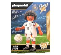 PLAYMOBIL DFB Stars 71674 - Personaggi per giocatore a scelta, edizione limitata per EM 2024 (71674 - Leroy Sané)