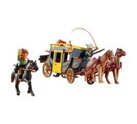Playmobil Diligenza e bandito del Far West ( 58 pz ) WESTERN 4-10a 71862