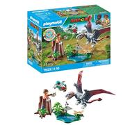 PLAYMOBIL Dinos 71525 alla Ricerca del Dimorphodon, Inclusi Drone con Fotocamera e Altri Accessori emozionanti, Giocattolo per Bambini dai 4 Anni in su