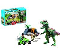 PLAYMOBIL Dinos, Tiranosaurus Rex con esploratrice 71588, da 4 anni