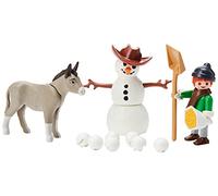 Playmobil DreamWorks Spirit© 70398 Snowman with Snips and Senor Carrots, for Chi