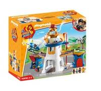 Playmobil Quartier Generale Duck On Call 70910 con luci e suoni per bambini dai 3 anni