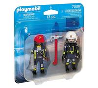 PLAYMOBIL Duo Pack 70081, Pompieri Giocattolo per Bambini dai 4 Anni