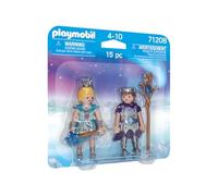 PLAYMOBIL Duo Pack 71208 Principessa e Principe di Ghiaccio per Bambini dai 4 Anni