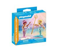 PLAYMOBIL 71799 Sirene e tritone con scettro e tridente