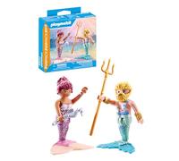 Playmobil 71799 Sirene e tritone duo con scettro, tridente e accessori