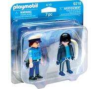 PLAYMOBIL Duo Pack 9218 Poliziotto E Ladro per Bambini dai 4 Anni