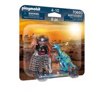Playmobil Duo Pack: caccia al velociraptor