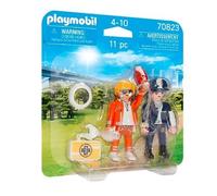 Playmobil Duo Pack Medico d'Emergenza e Poliziotta