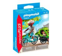 Playmobil Giocattolo 70601 – Mamma con Bicicletta – Special Plus – dai 4 anni