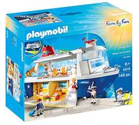 PLAYMOBIL Family Fun 6978 - Nave da crociera, Include scialuppa di salvataggio galleggiante, Dai 4 anni [Esclusivo Amazon]