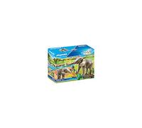 PLAYMOBIL Family Fun 70324, Guardiano dello Zoo con Elefanti, dai 4 Anni