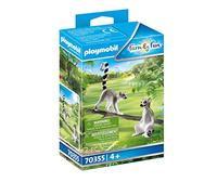 PLAYMOBIL Family Fun 70355, Lemuri Catta, dai 4 Anni