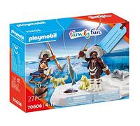 PLAYMOBIL Family Fun 70606, Gift Set Eschimesi, dai 4 Anni