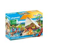 PLAYMOBIL Family Fun 70743, Famiglia in Campeggio, dai 4 Anni