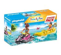 Playmobil Family Fun Pacchetto Iniziale Moto d'Acqua con Gommoncino