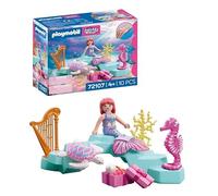 PLAYMOBIL | Fantasy & Magic | Sirena con regalo | Set da matrimonio subacqueo co
