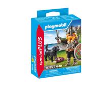 PLAYMOBIL 71755 - Special Plus - Wikinger mit Wachhund - 1 pz.