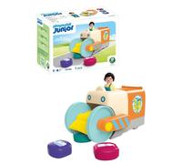 PLAYMOBIL Fun Garbage Collection Vehicle Set da gioco con statuine, Camion della raccolta rifiuti divertente